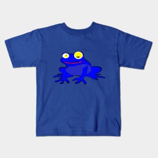 Blue frog Kids T-Shirt